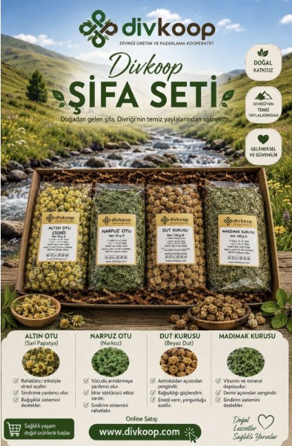 ŞİFA SETİ-1 — Yöresel Ürünler, Merkez, Divriği