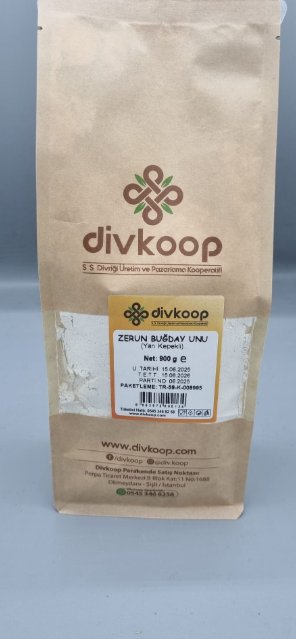 Zerun Buğday Unu (Yarı Kepekli) - 900 gr — Yöresel Ürünler, Merkez, Divriği
