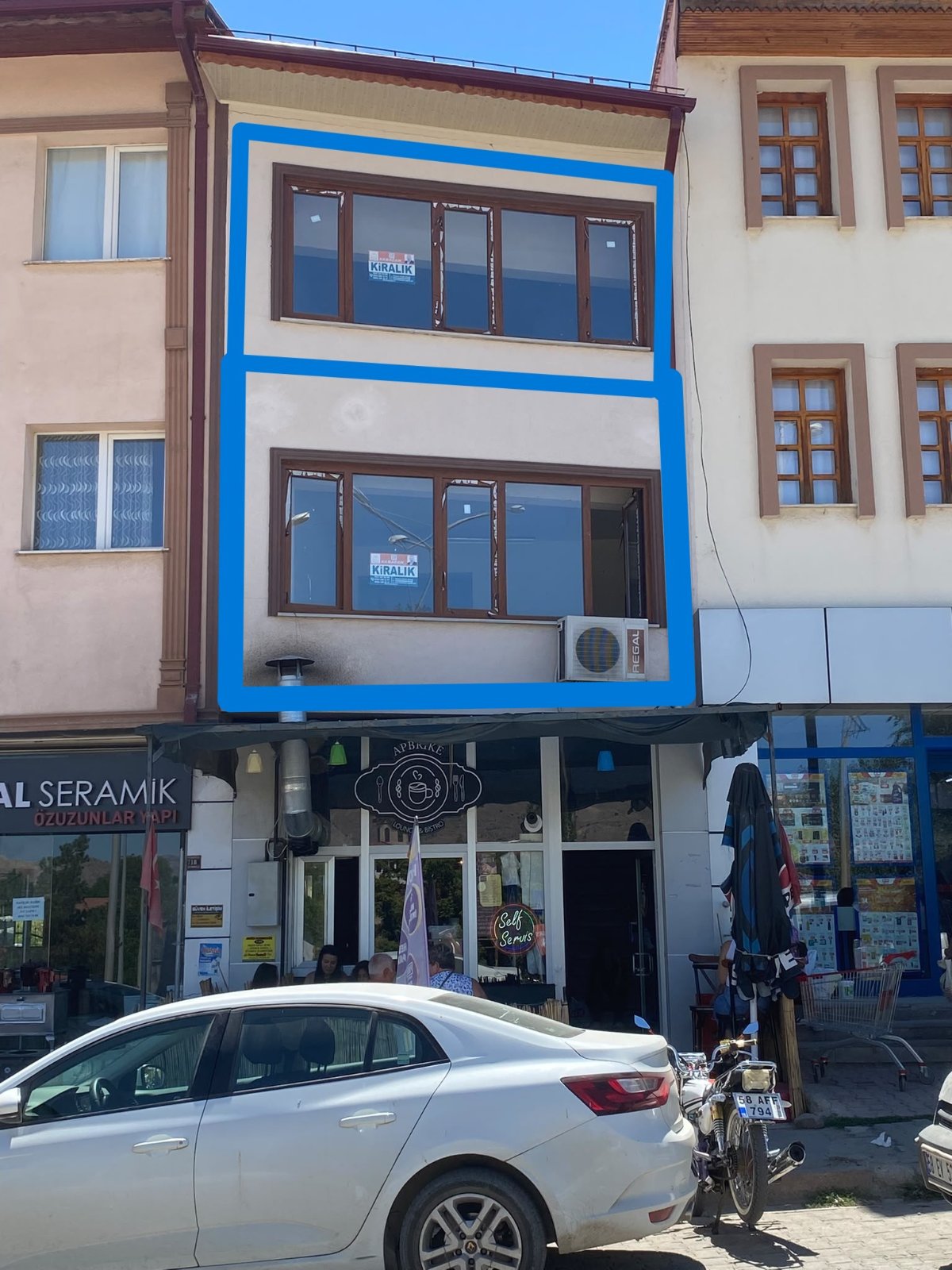 SİVAS DİVRİĞİ MERCANTEPE MAHALLESİ’NDE ÇARŞI MERKEZİNDE 1. VE 2. KAT TOPLAM 194 m² FIRSAT KİRALIK İŞ YERİ