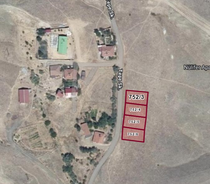 Sivas Divriği Arhusu’nda 2 Kat İmarlı Satılık Yatırımlık Arsalar — Emlak, Arhusu, Divriği