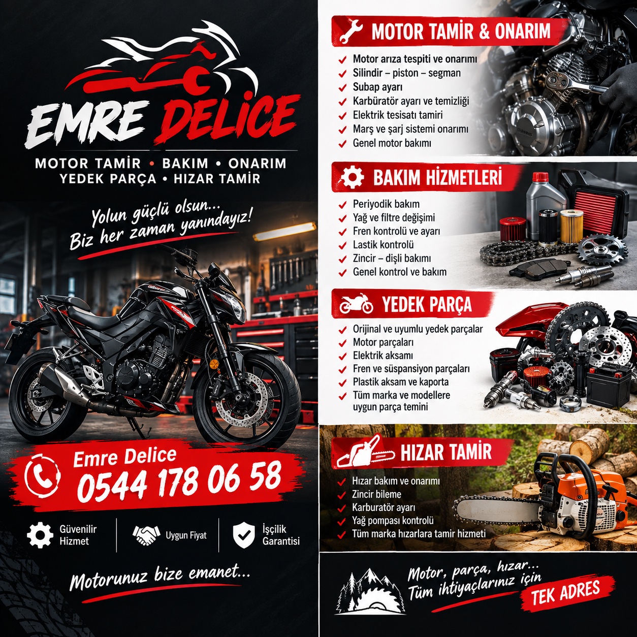 Motor tamir bakım ve onarım